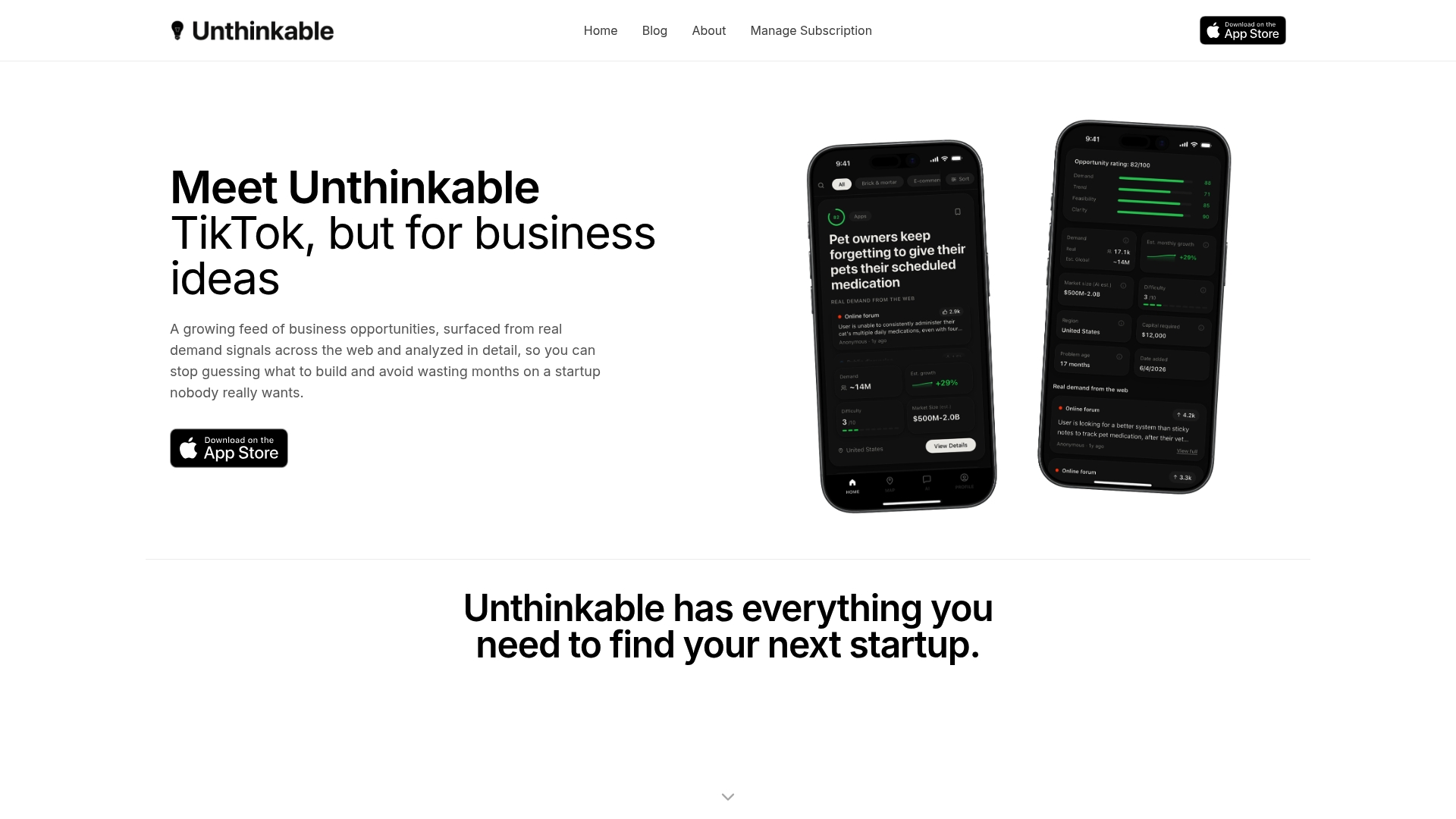 Unthinkableapp